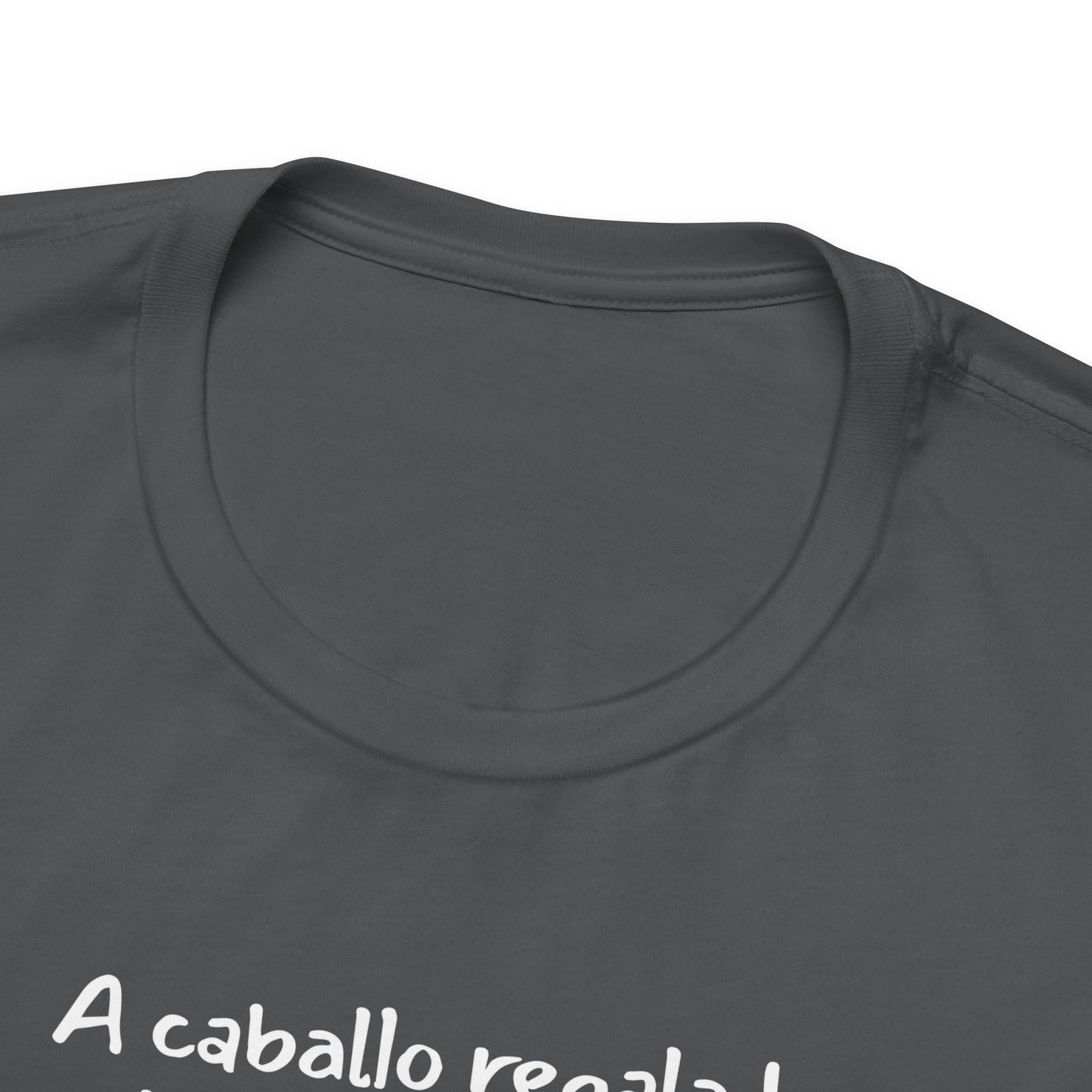 A caballo regalado no se le miran los dientes - Unisex Jersey Tee