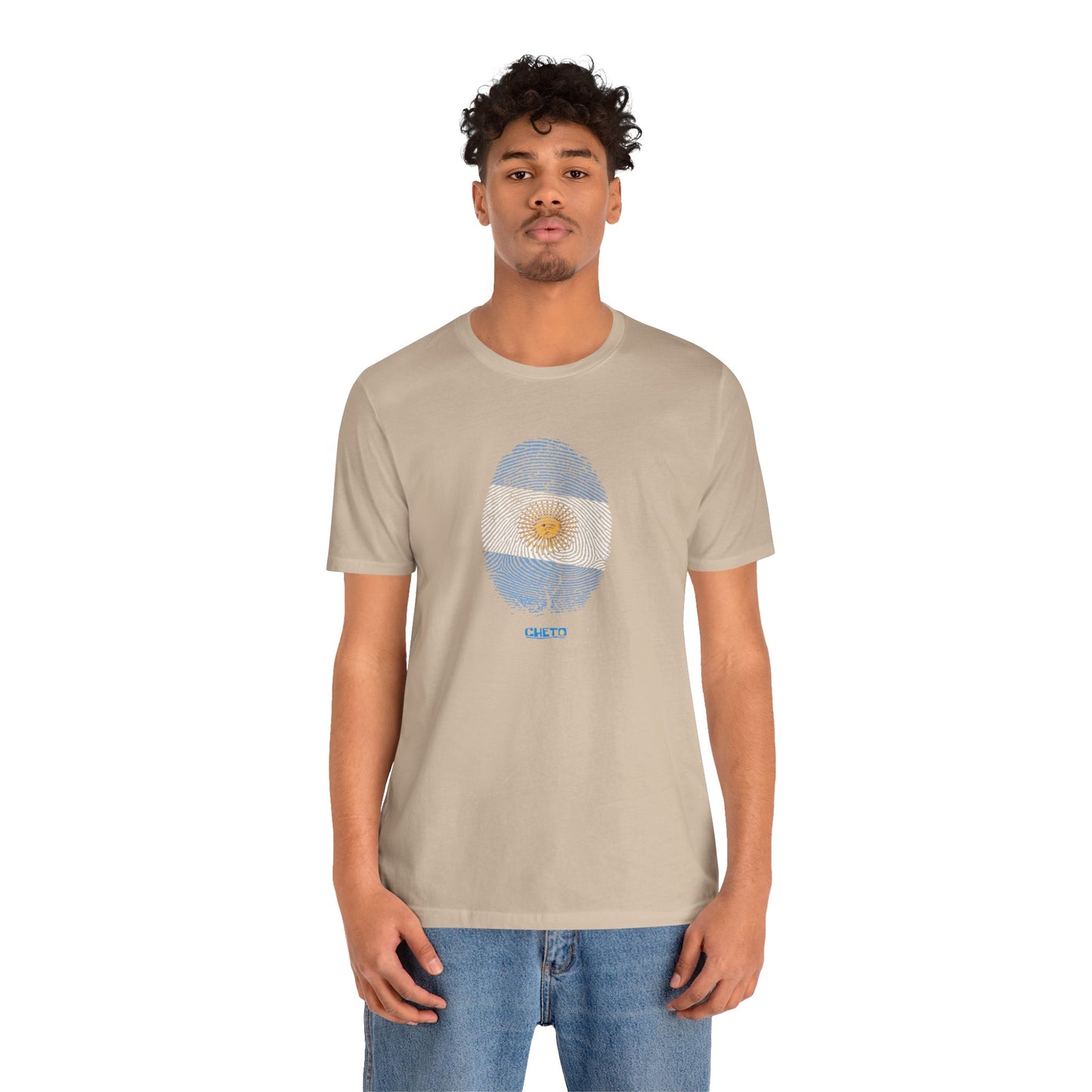 Huella digital (Argentina)-Fingerprint (Argentina) / Unisex Jersey Tee