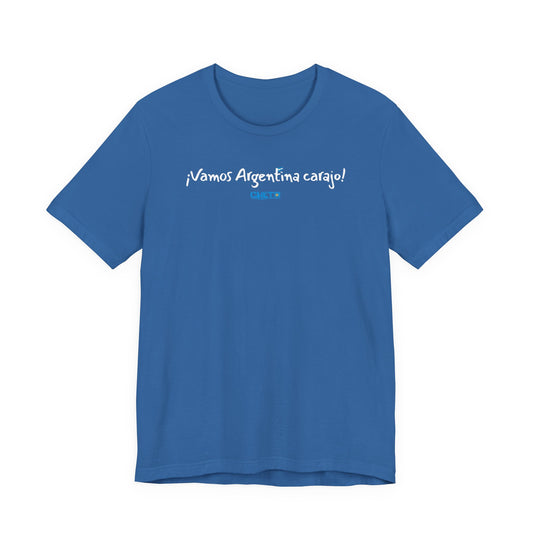 ¡Vamos Argentina carajo! - Unisex Jersey Tee