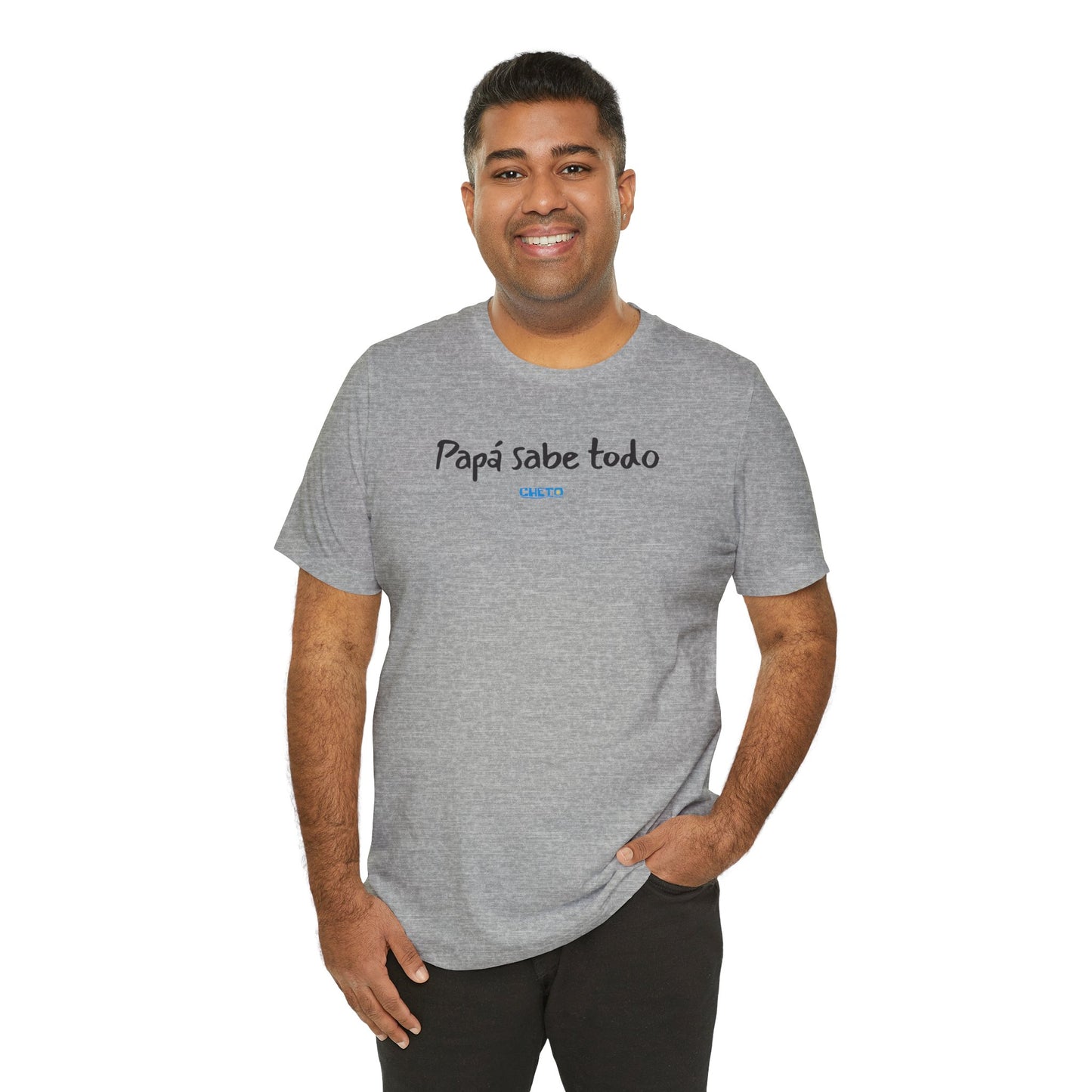 Papá sabe todo - Unisex Jersey Tee