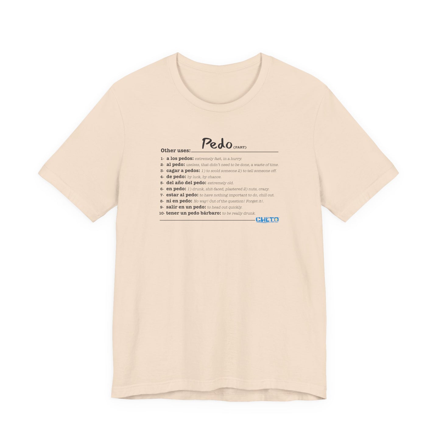 Pedo - Unisex Jersey Tee