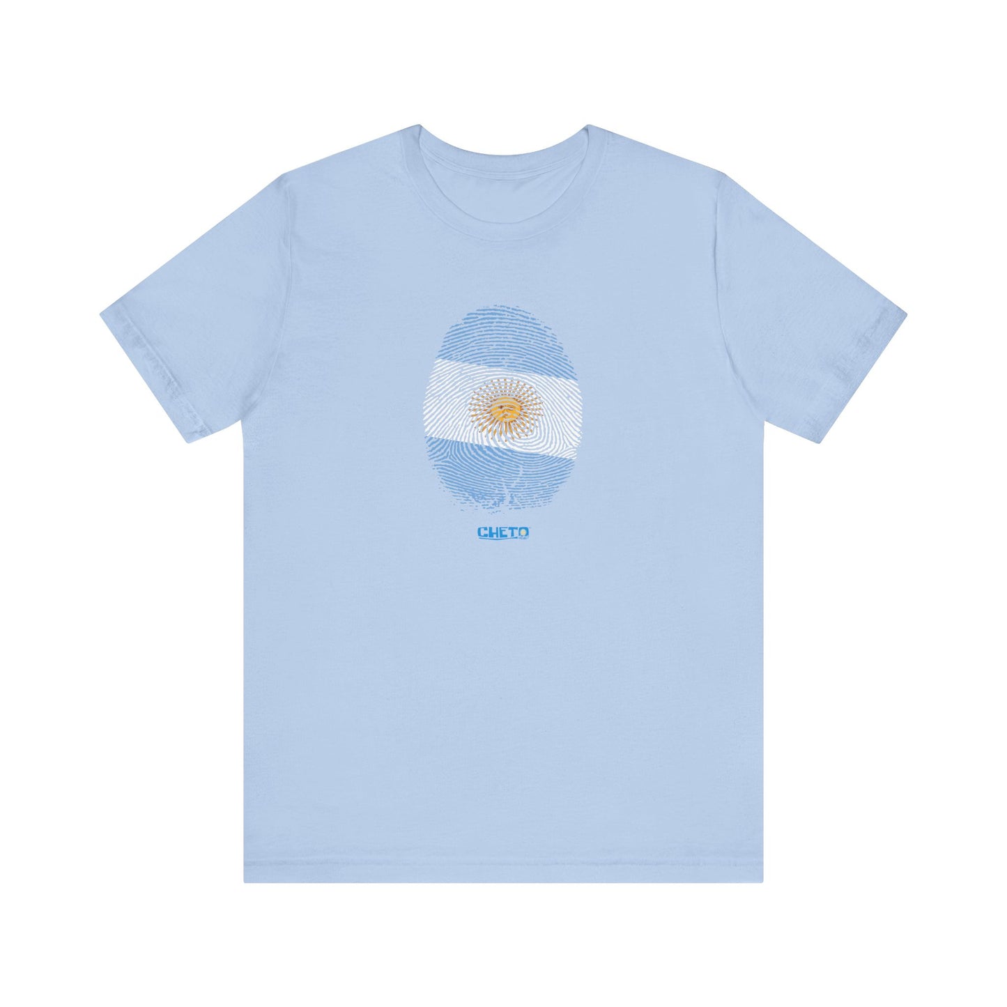Huella digital (Argentina)-Fingerprint (Argentina) / Unisex Jersey Tee
