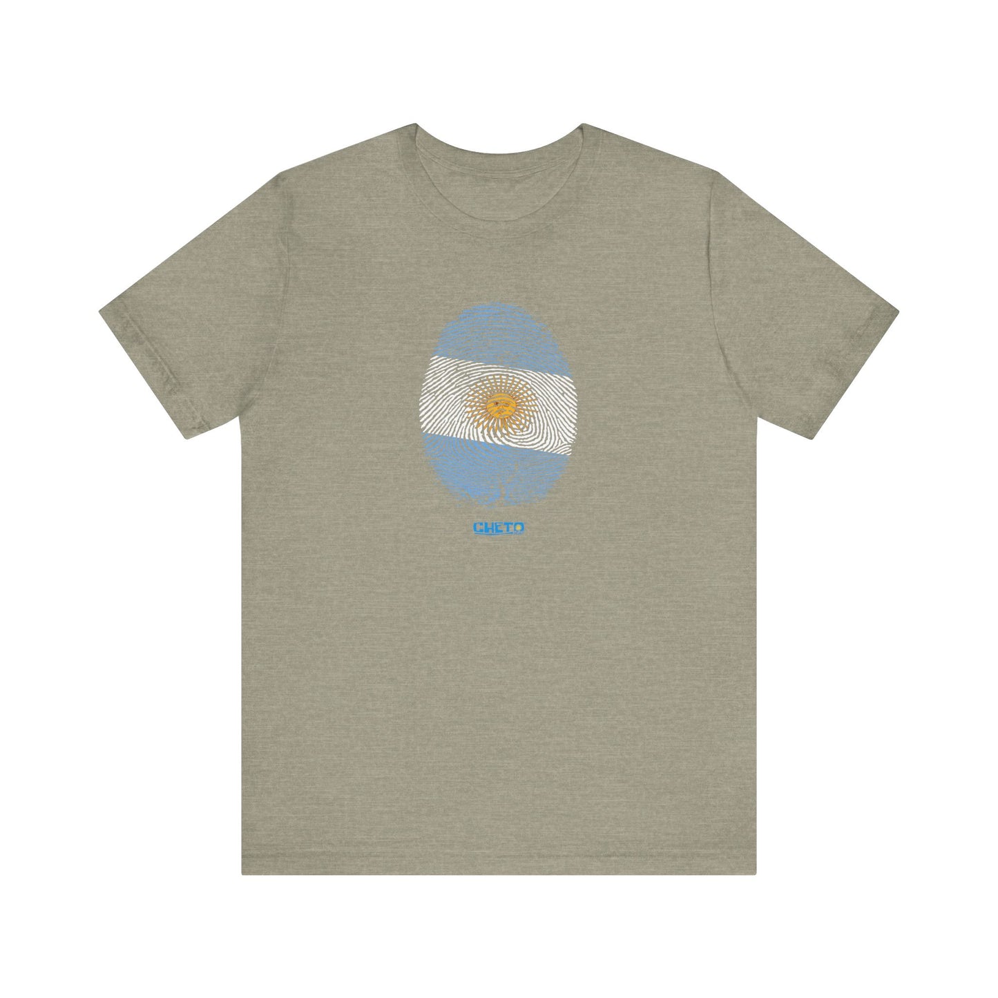 Huella digital (Argentina)-Fingerprint (Argentina) / Unisex Jersey Tee