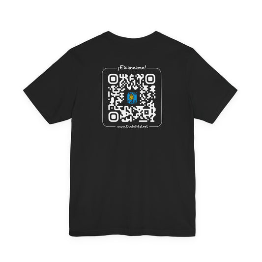 * ¡Che boludo! (con código QR en espalda/with QR code on back) - Unisex Jersey Tee