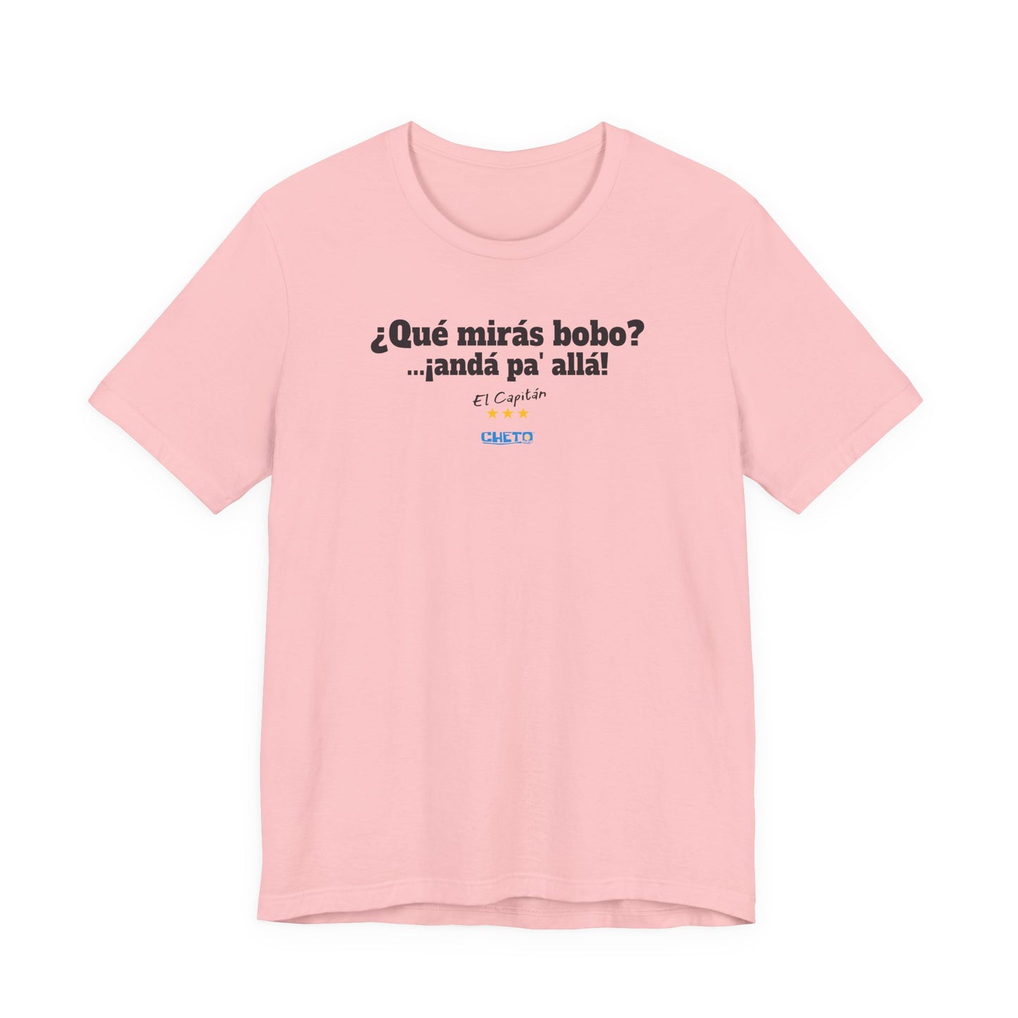 ¿Qué mirás bobo? Unisex Jersey Tee