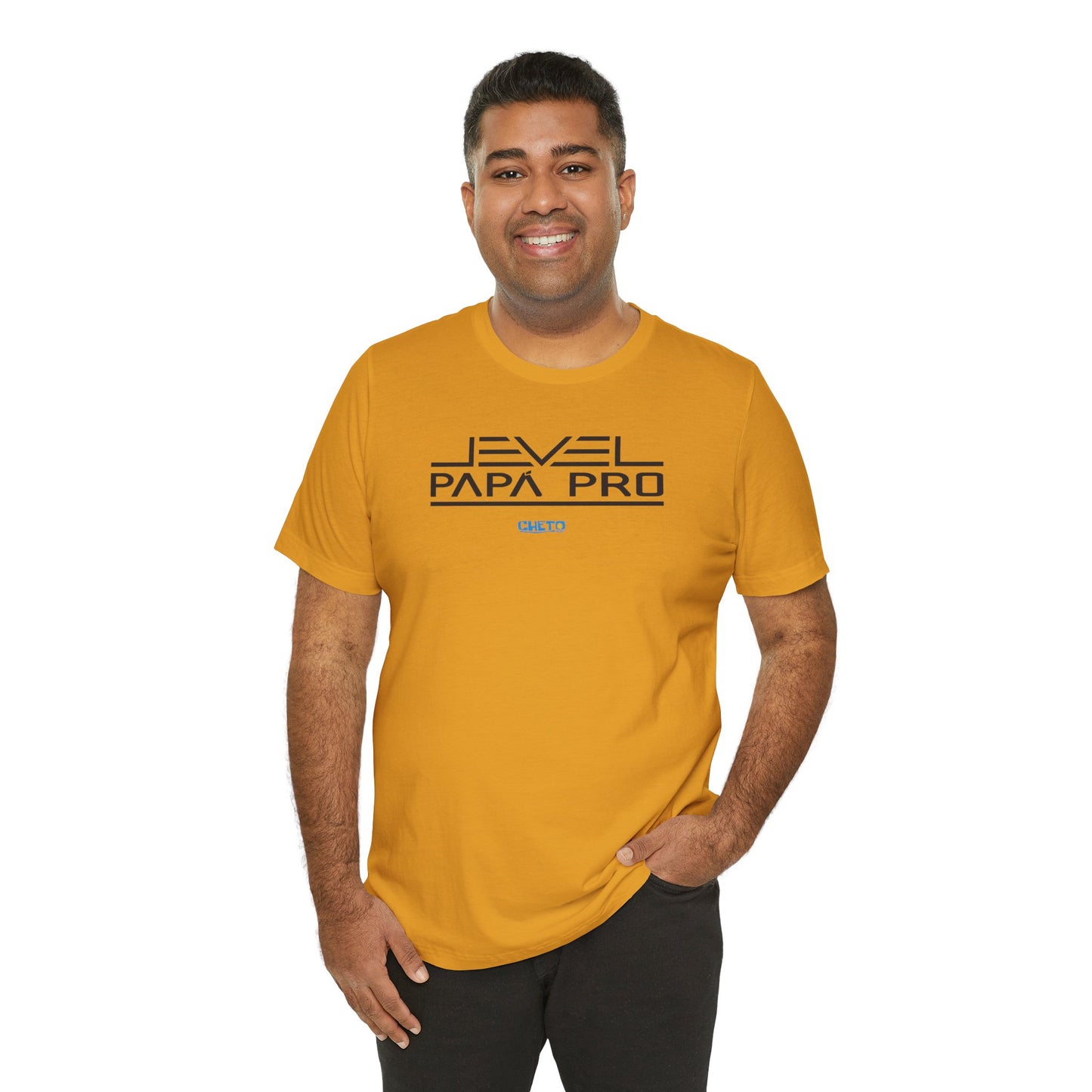 Nivel (Level): Papá Pro - Unisex Jersey Tee