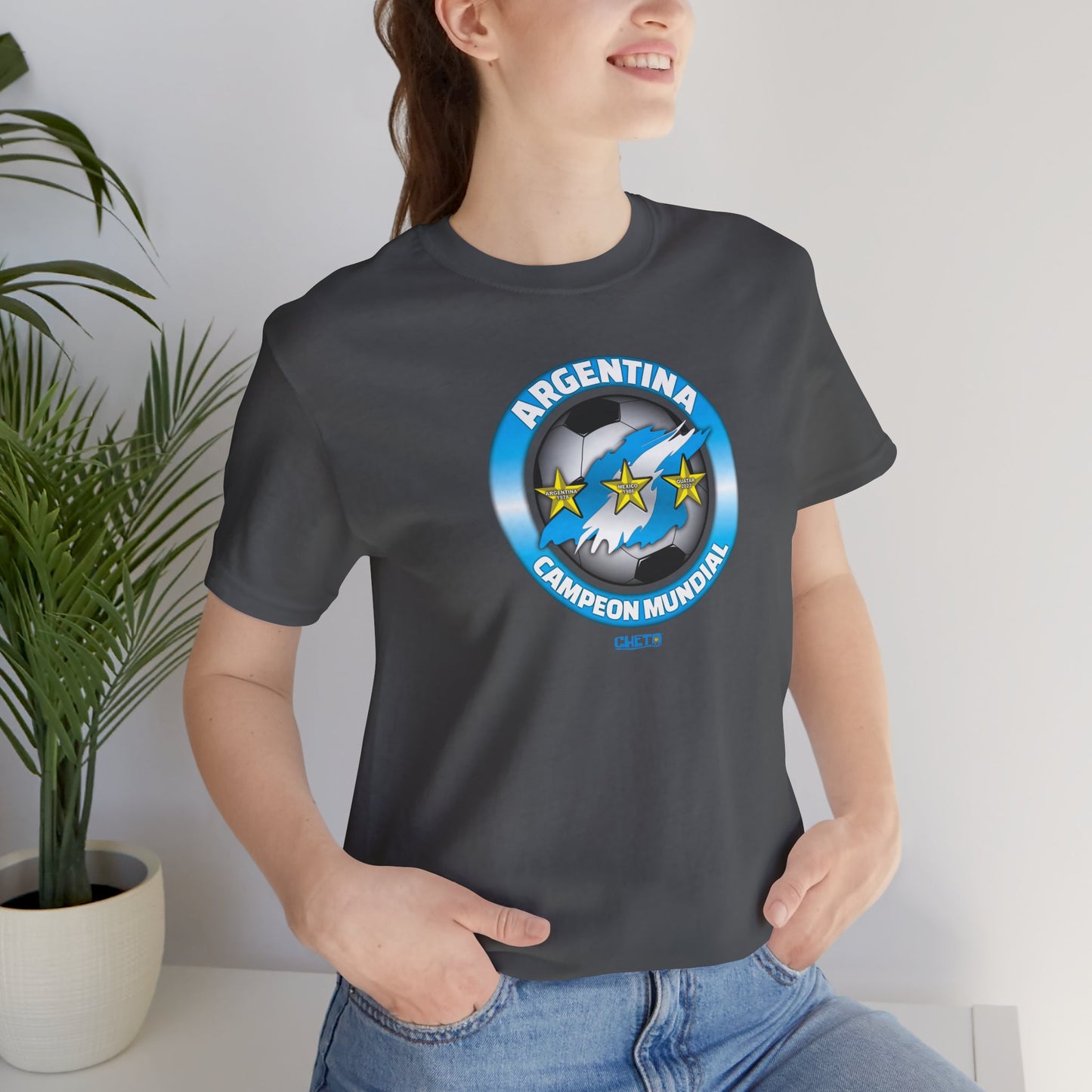 Argentina Campeón Unisex Jersey Tee