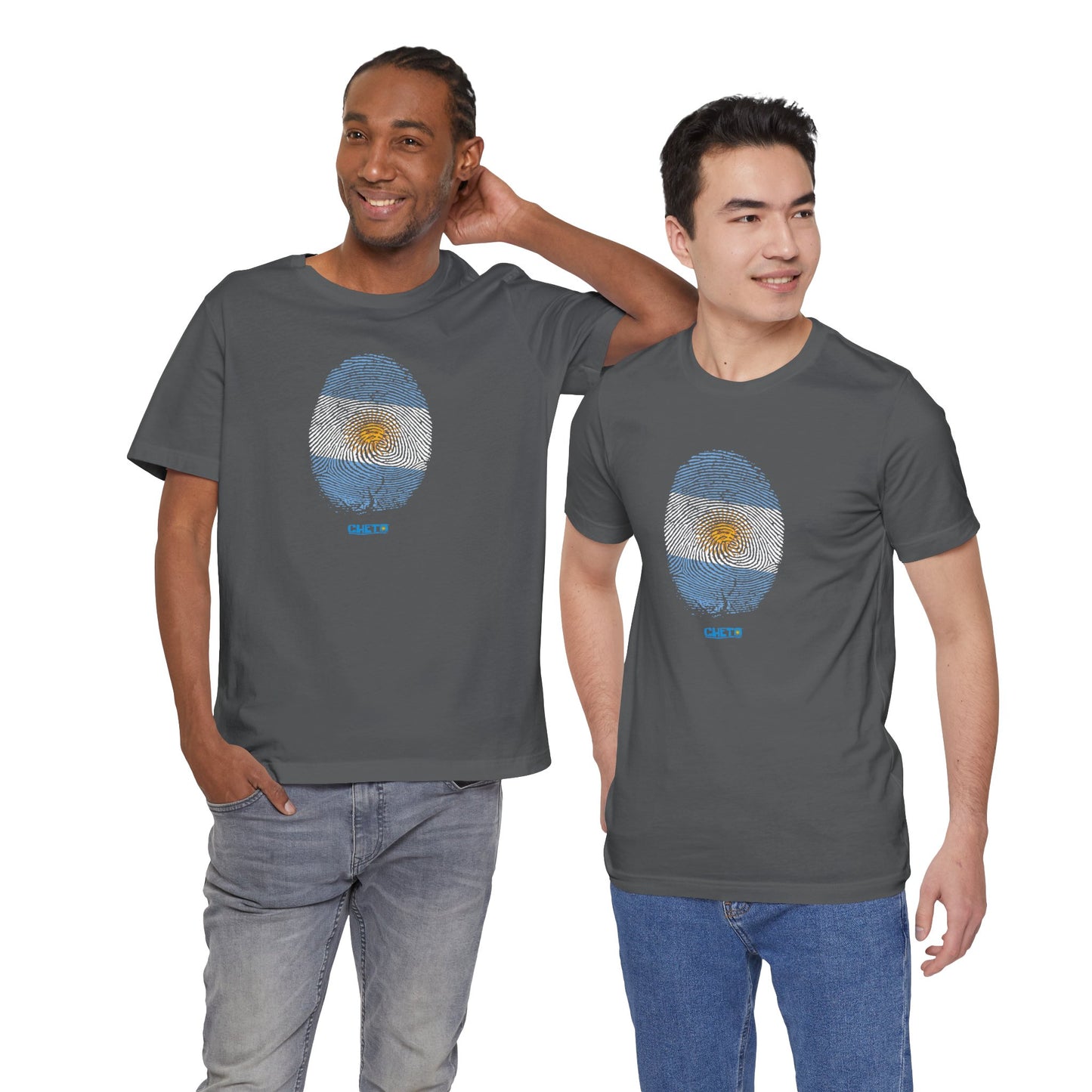 Huella digital (Argentina)-Fingerprint (Argentina) / Unisex Jersey Tee
