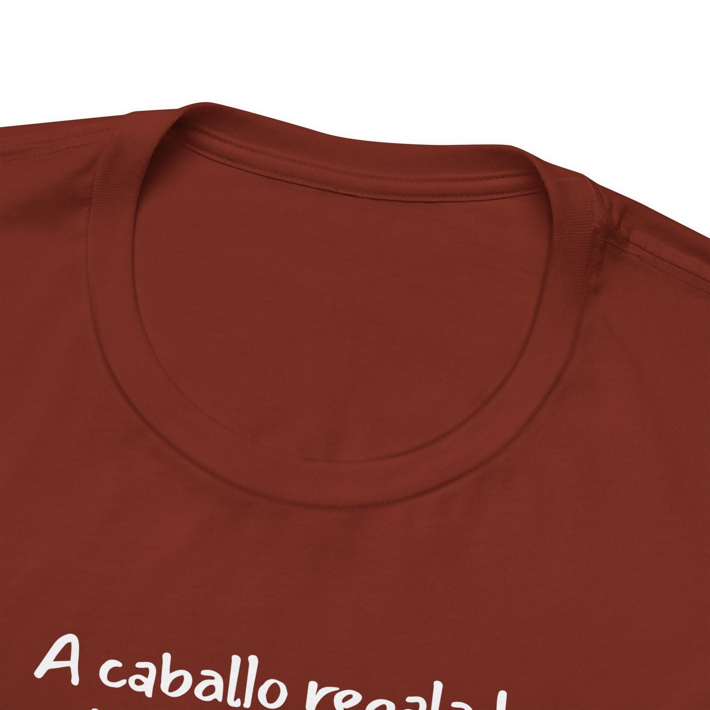A caballo regalado no se le miran los dientes - Unisex Jersey Tee