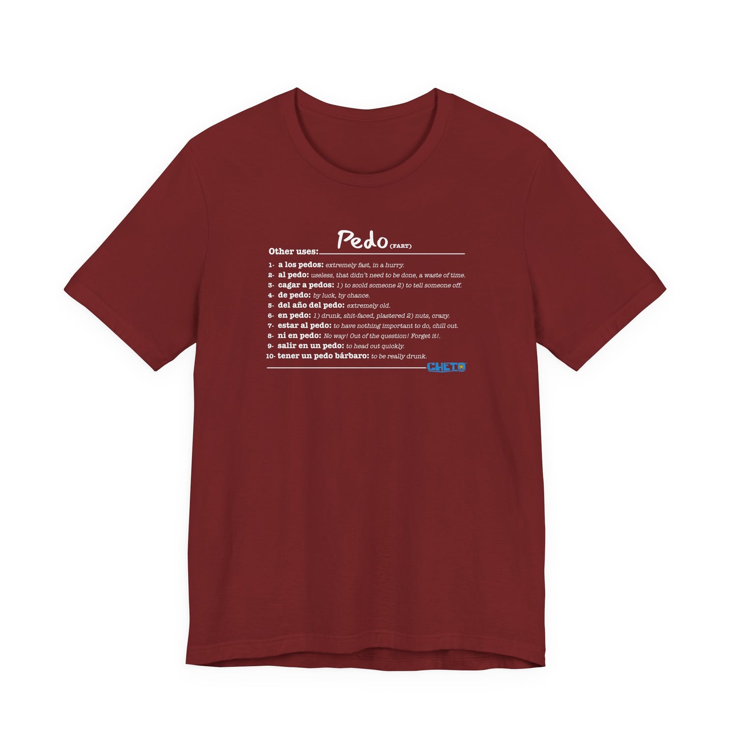 Pedo - Unisex Jersey Tee