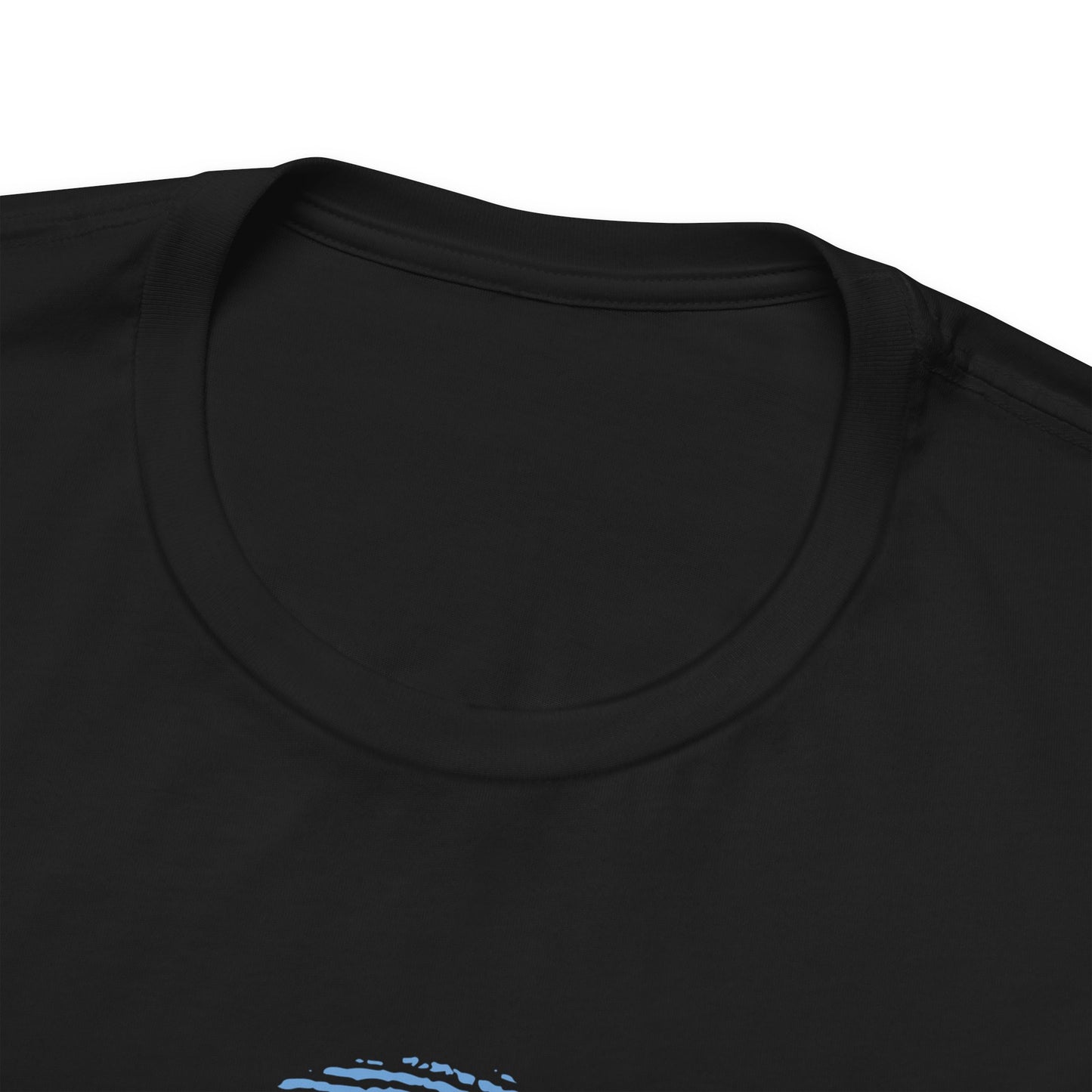 * Huella digital (Argentina) con Codigo QR en espalda-Fingerprint (Argentina) Back QR Code / Unisex Jersey Tee