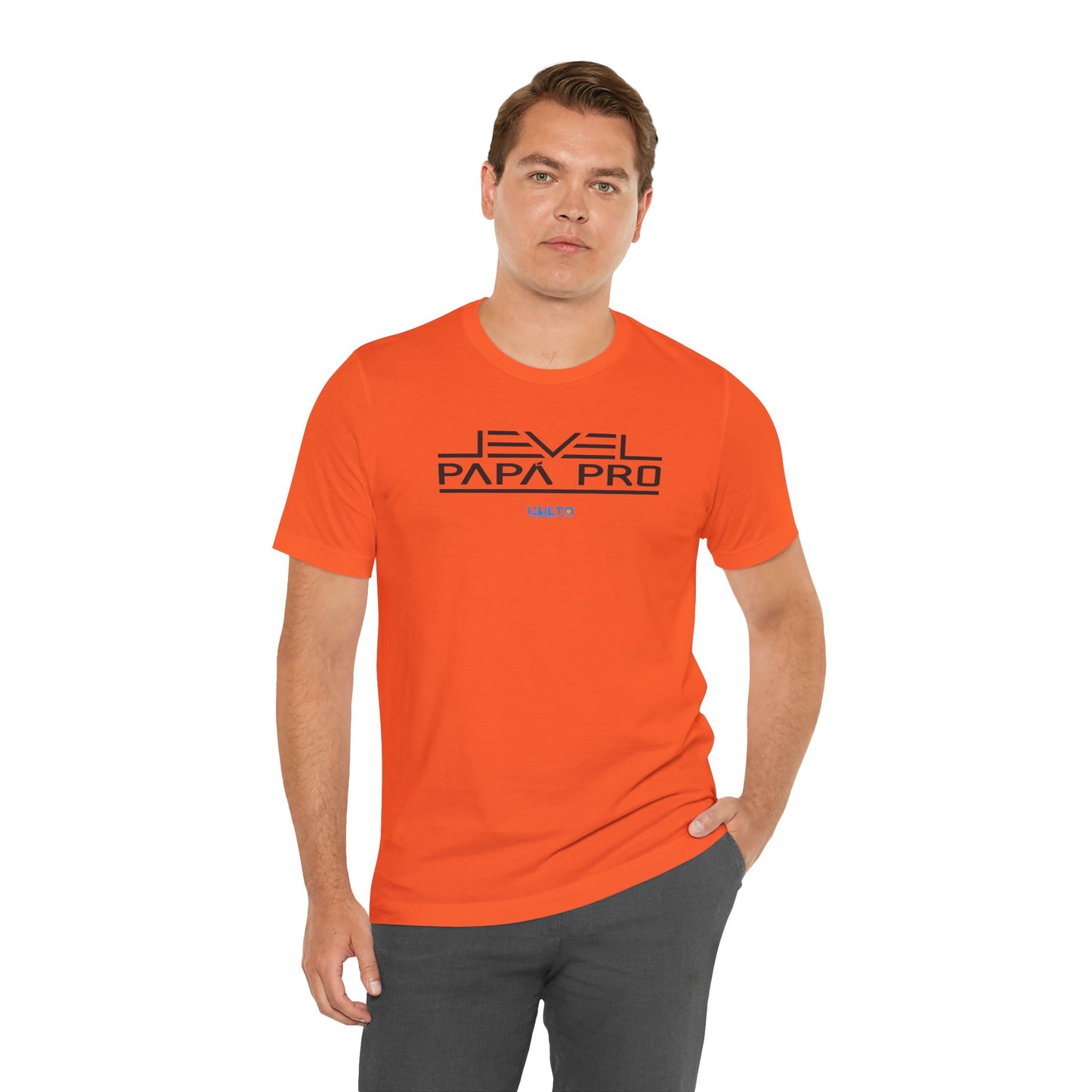 Nivel (Level): Papá Pro - Unisex Jersey Tee