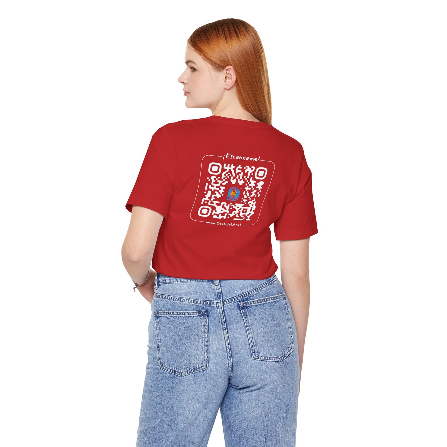 * ¡Che boludo! (con código QR en espalda/with QR code on back) - Unisex Jersey Tee