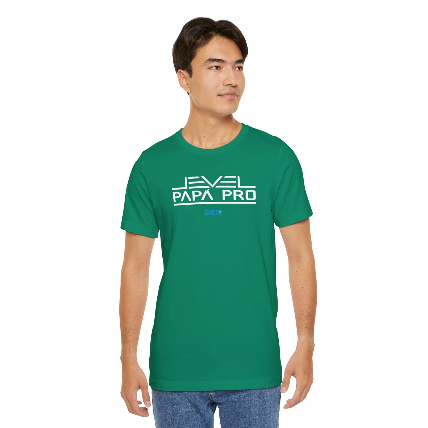 Nivel (Level): Papá Pro - Unisex Jersey Tee
