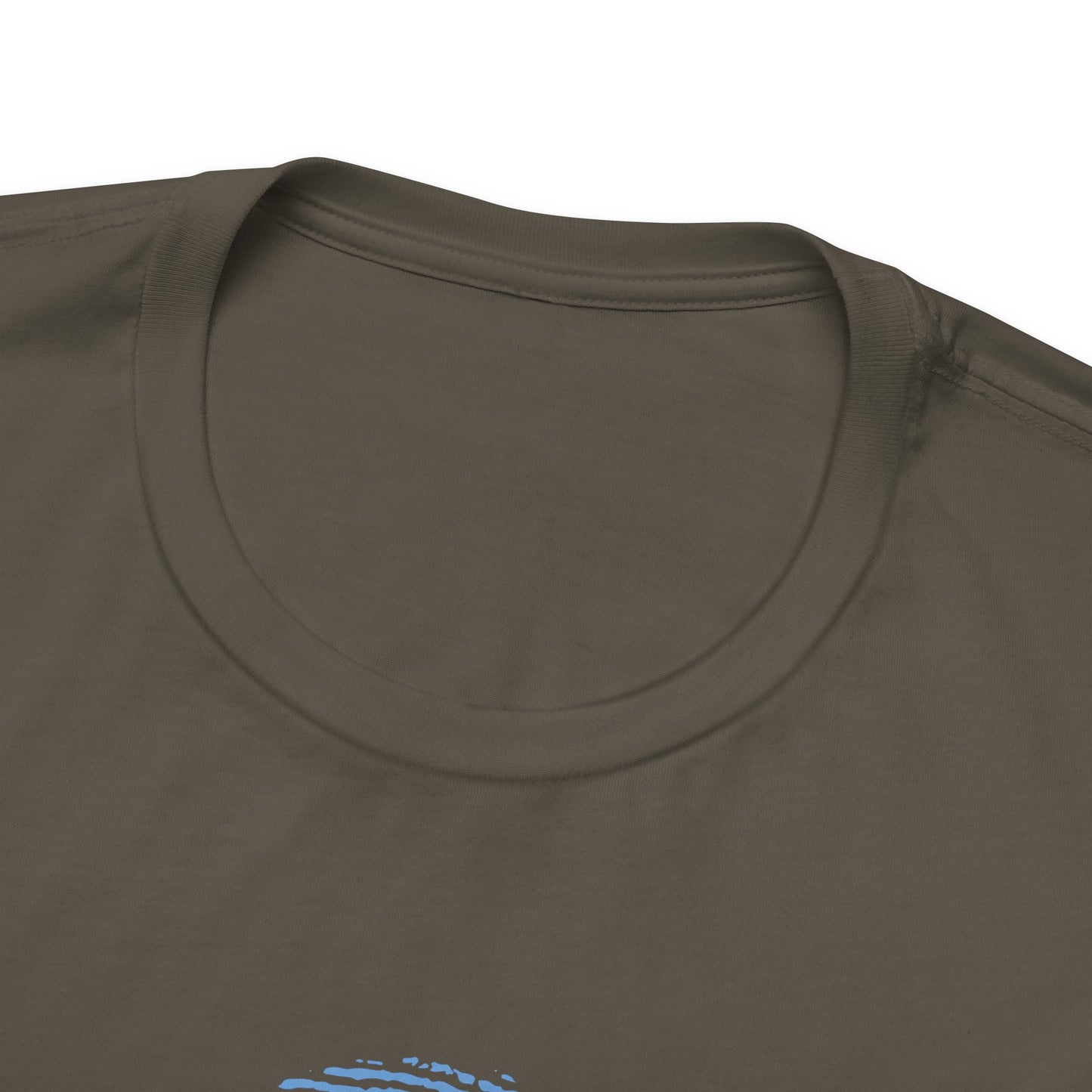 * Huella digital (Argentina) con Codigo QR en espalda-Fingerprint (Argentina) Back QR Code / Unisex Jersey Tee