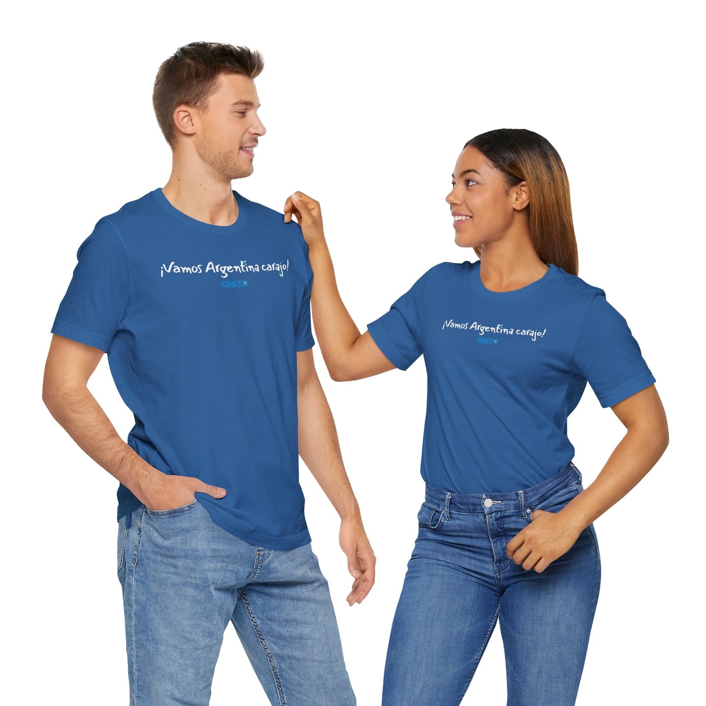 ¡Vamos Argentina carajo! - Unisex Jersey Tee