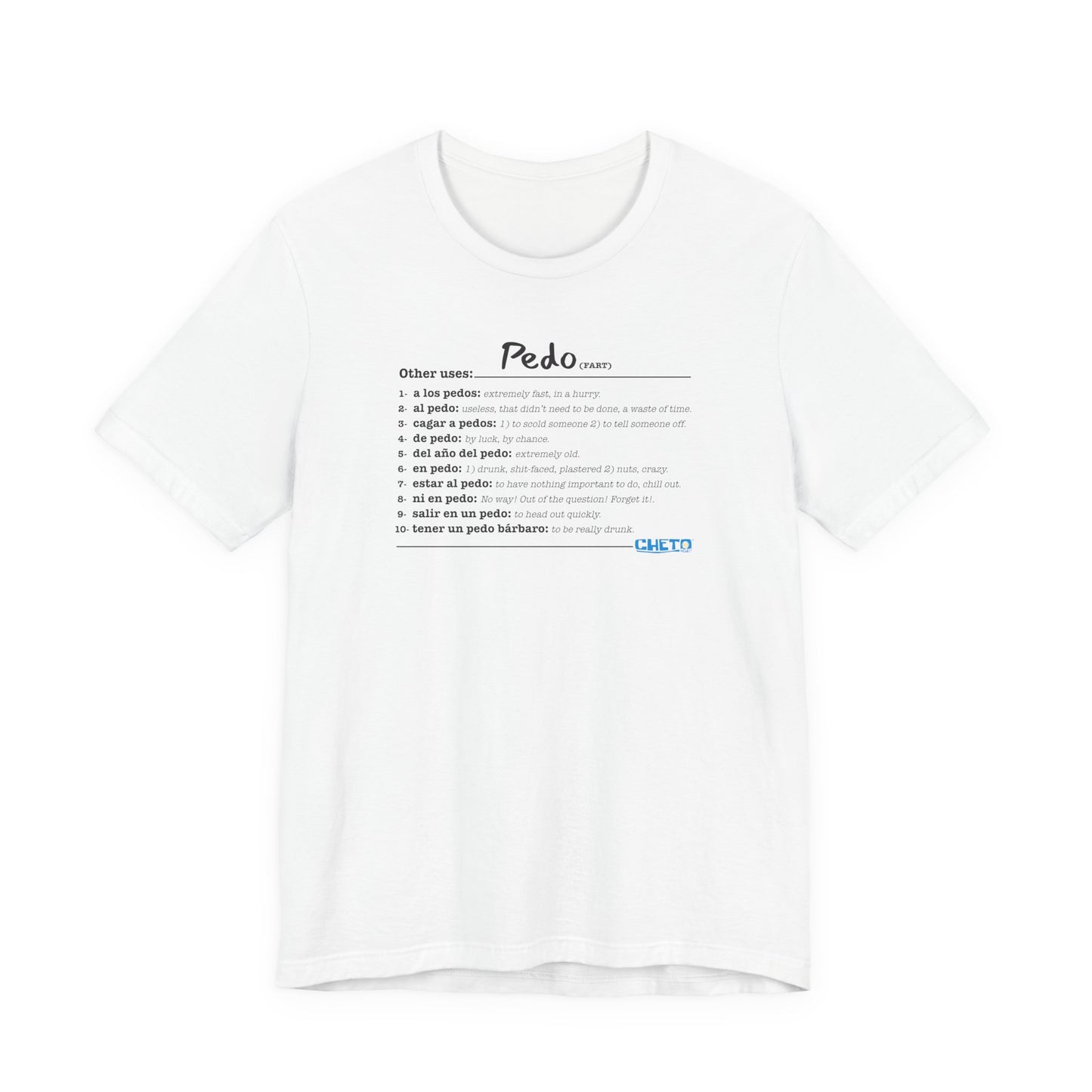 Pedo - Unisex Jersey Tee