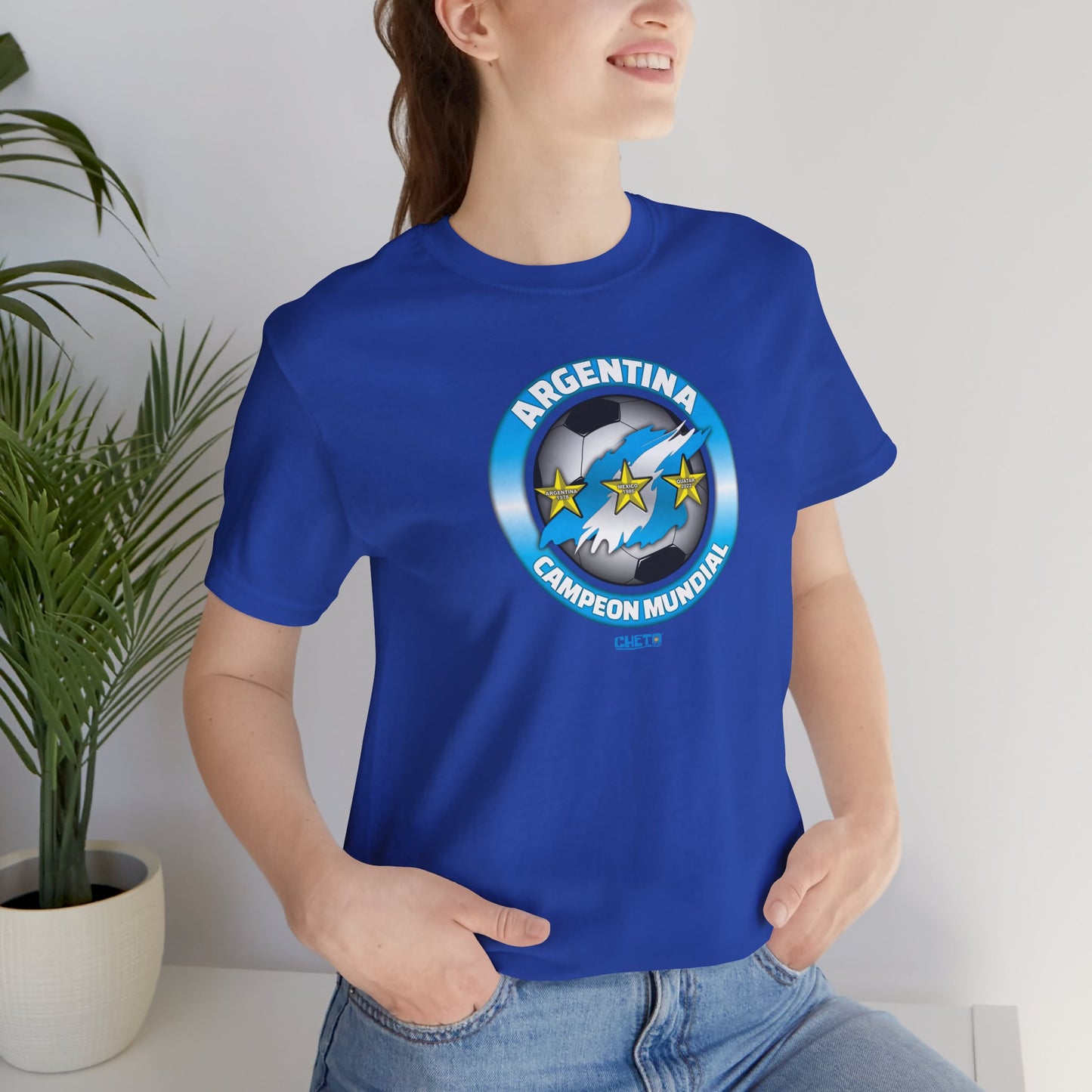 Argentina Campeón Unisex Jersey Tee