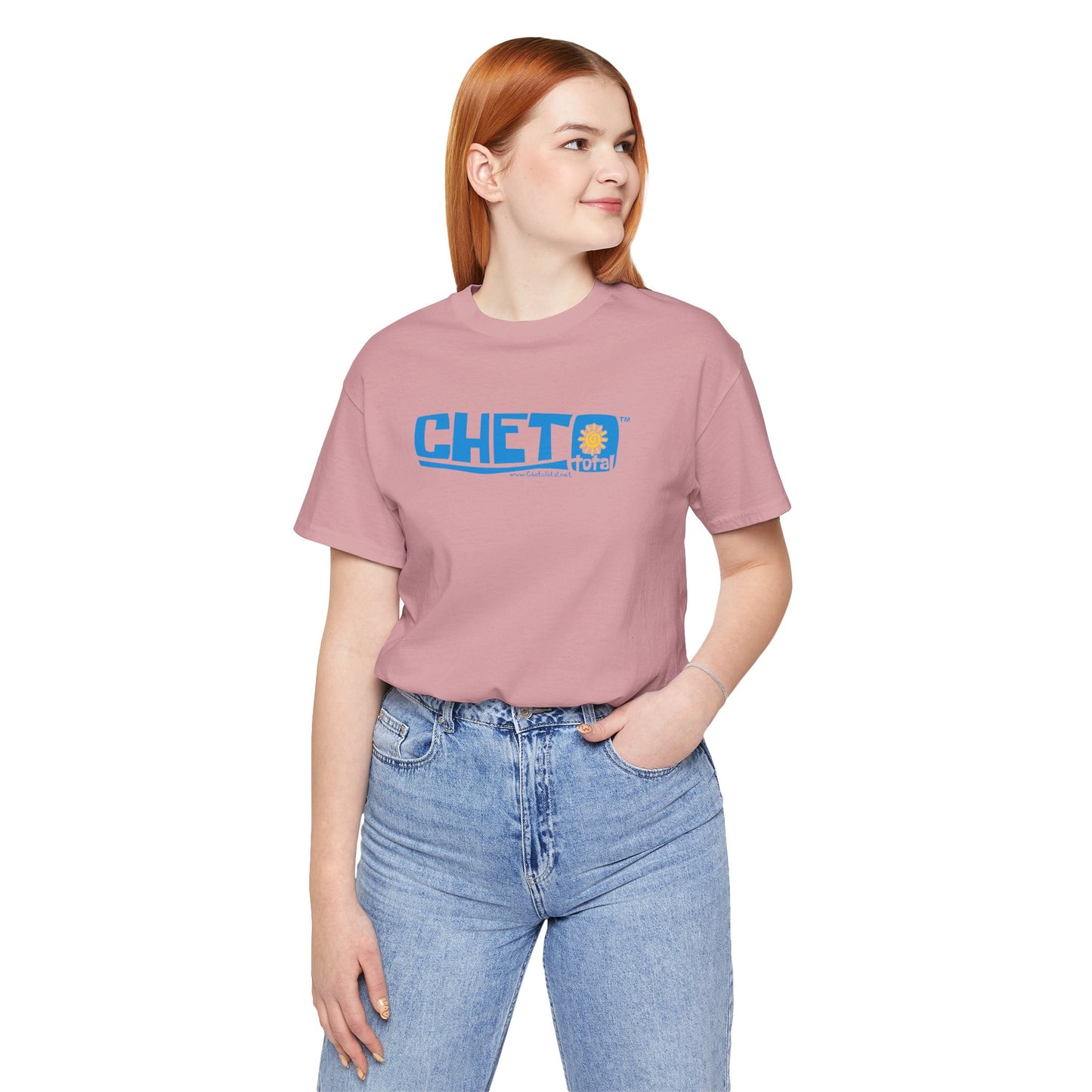 Cheto Total™ w/QR code - Logo Unisex Jersey Tee