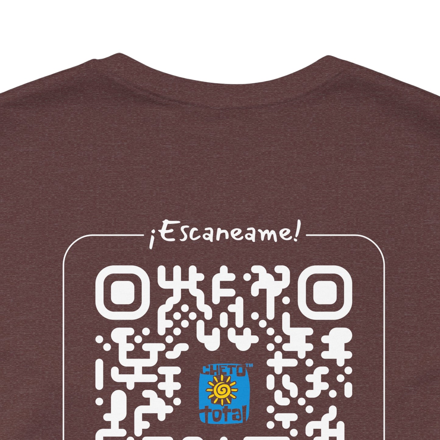 Cheto Total™ w/QR code - Logo Unisex Jersey Tee