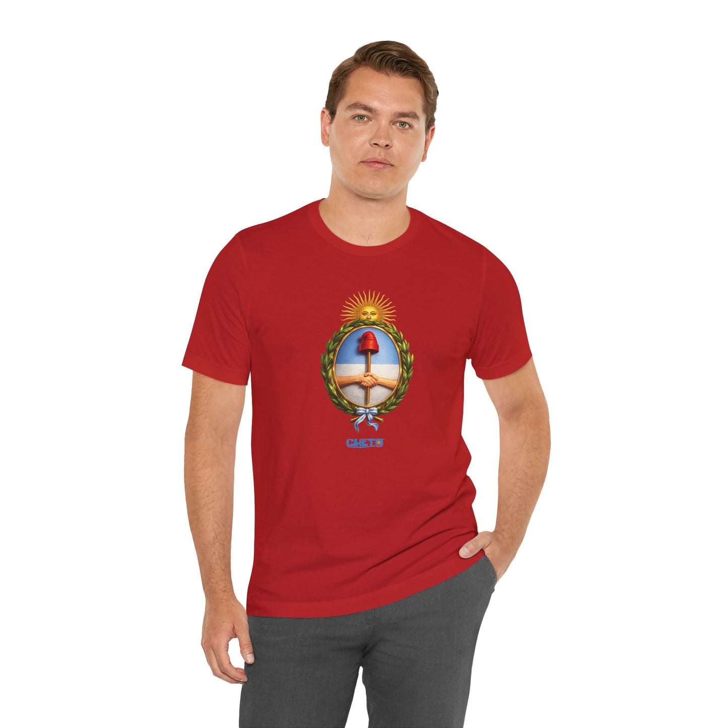 Escudo Nacional Argentino - Unisex Jersey Tee