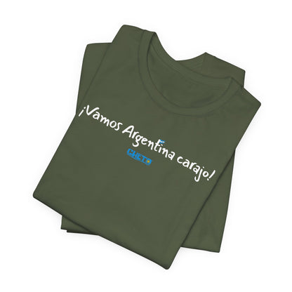 ¡Vamos Argentina carajo! - Unisex Jersey Tee