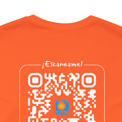 * ¡Che boludo! (con código QR en espalda/with QR code on back) - Unisex Jersey Tee