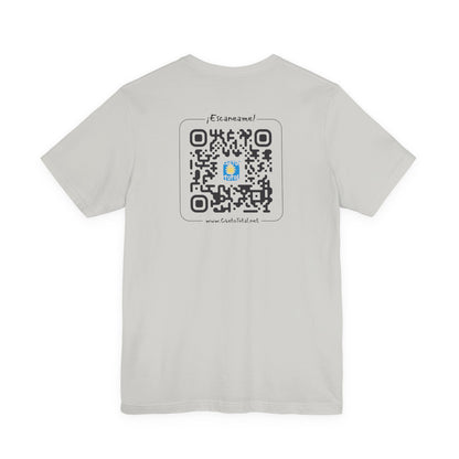 * ¡Che boludo! (con código QR en espalda/with QR code on back) - Unisex Jersey Tee