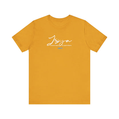 Joya, nunca taxi, ni patrullero Unisex Jersey Tee