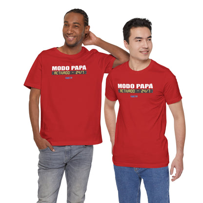 Modo Papá: Activado • 24/7 - Unisex Jersey Tee