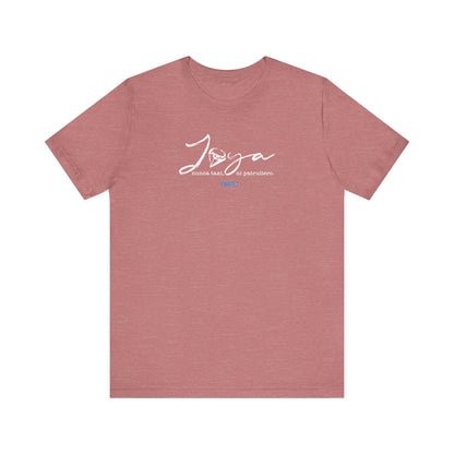 Joya, nunca taxi, ni patrullero Unisex Jersey Tee