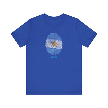 Huella digital (Argentina)-Fingerprint (Argentina) / Unisex Jersey Tee