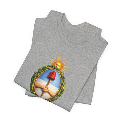 Escudo Nacional Argentino - Unisex Jersey Tee