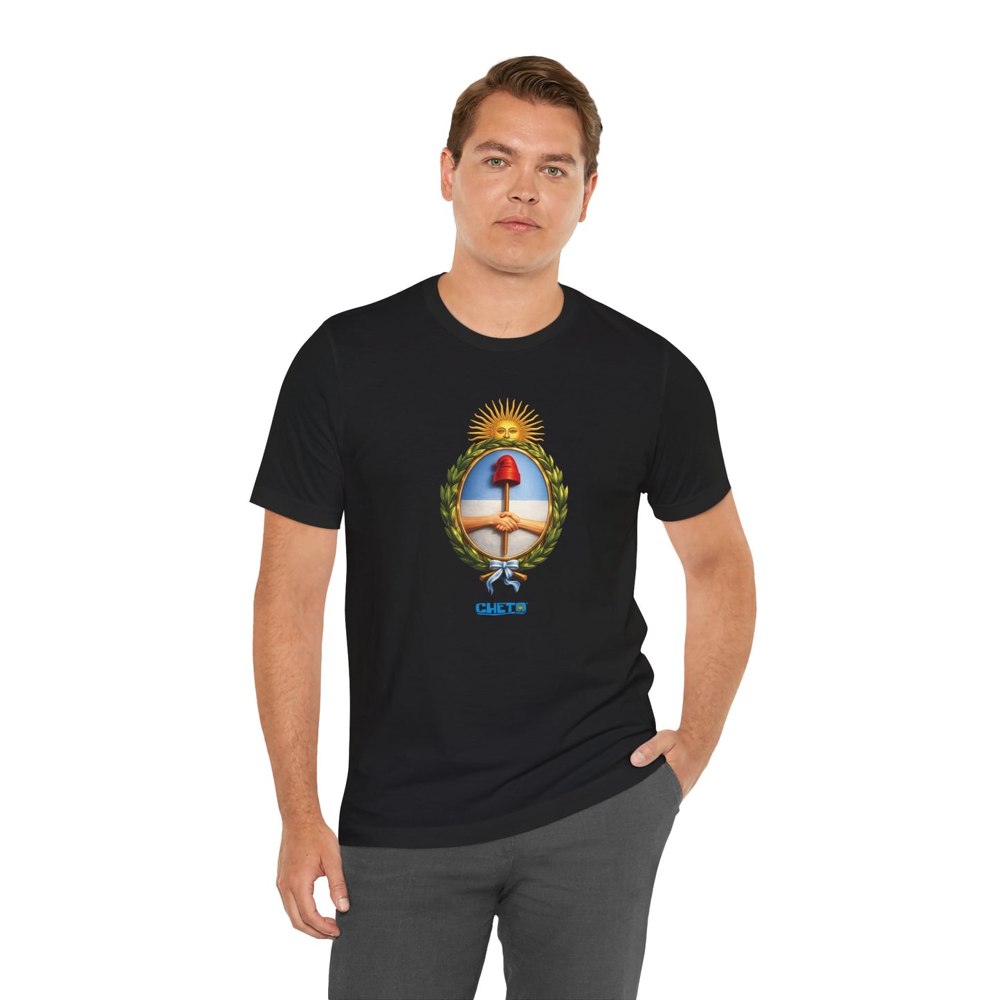 Escudo Nacional Argentino - Unisex Jersey Tee