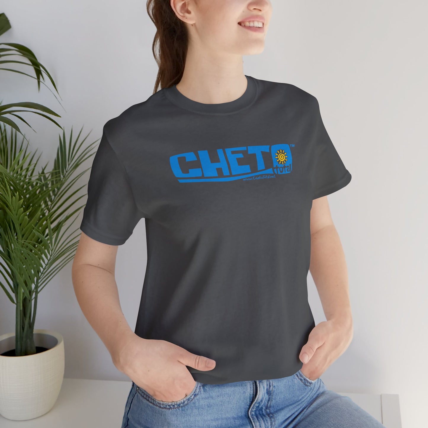 Cheto Total™ w/QR code - Logo Unisex Jersey Tee