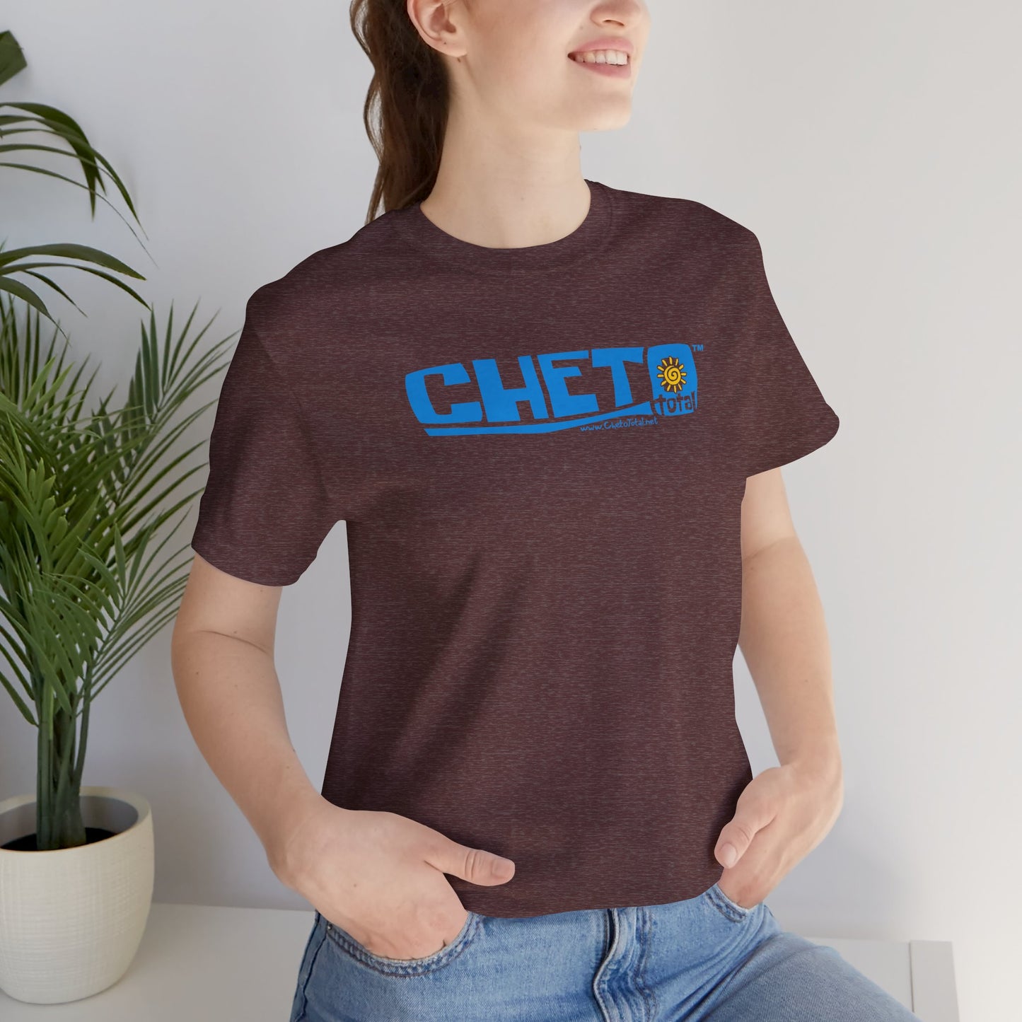Cheto Total™ w/QR code - Logo Unisex Jersey Tee