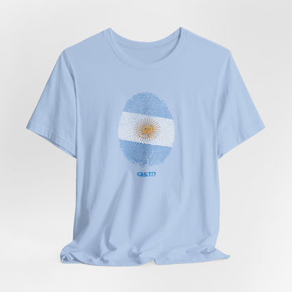 Huella digital (Argentina)-Fingerprint (Argentina) / Unisex Jersey Tee