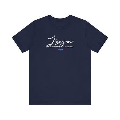 Joya, nunca taxi, ni patrullero Unisex Jersey Tee