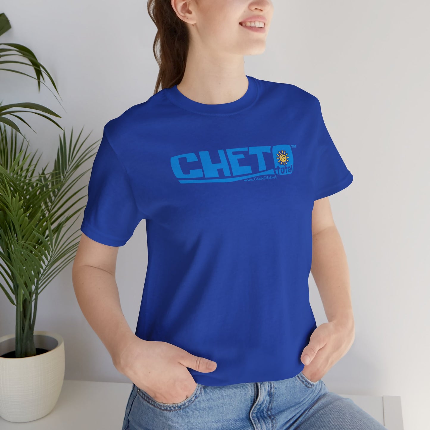 Cheto Total™ w/QR code - Logo Unisex Jersey Tee