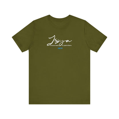 Joya, nunca taxi, ni patrullero Unisex Jersey Tee