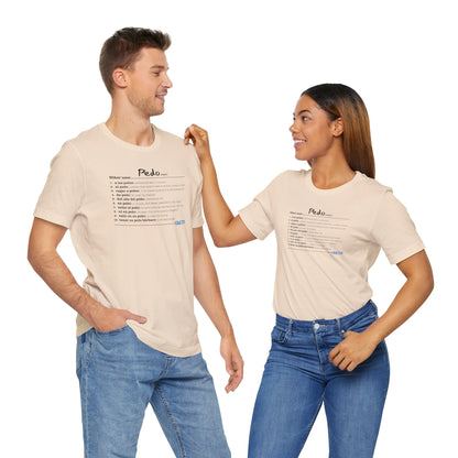 Pedo - Unisex Jersey Tee