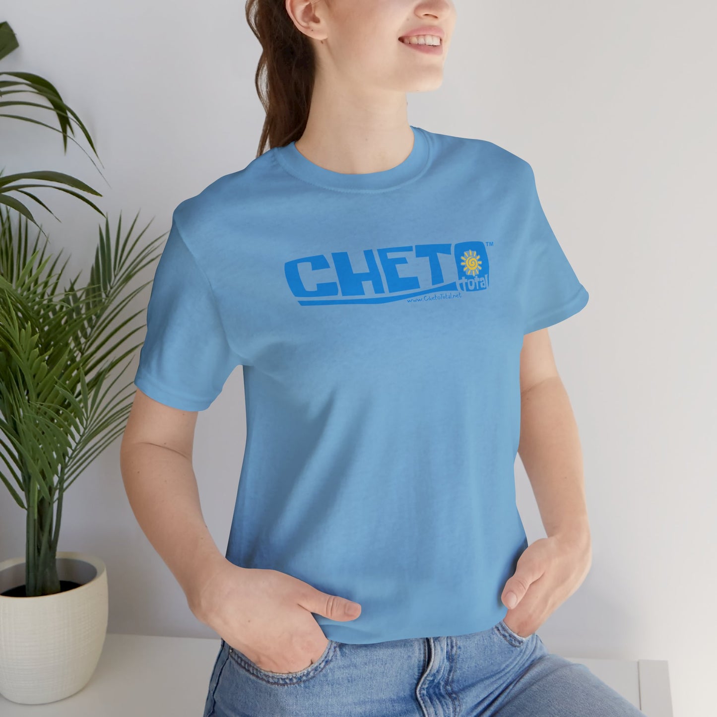 Cheto Total™ w/QR code - Logo Unisex Jersey Tee