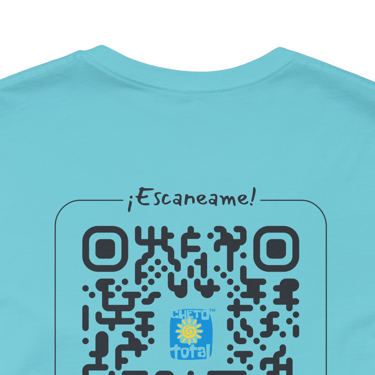 * ¡Che boludo! (con código QR en espalda/with QR code on back) - Unisex Jersey Tee
