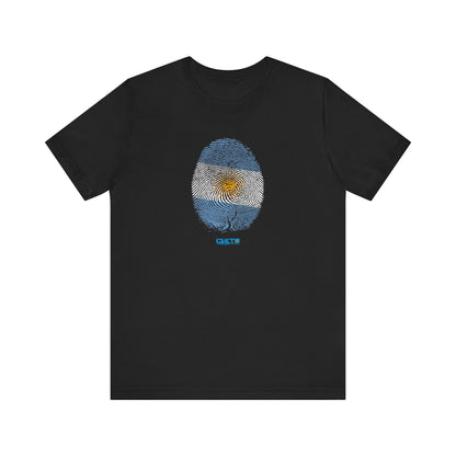 Huella digital (Argentina)-Fingerprint (Argentina) / Unisex Jersey Tee