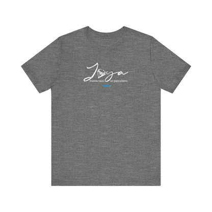 Joya, nunca taxi, ni patrullero Unisex Jersey Tee