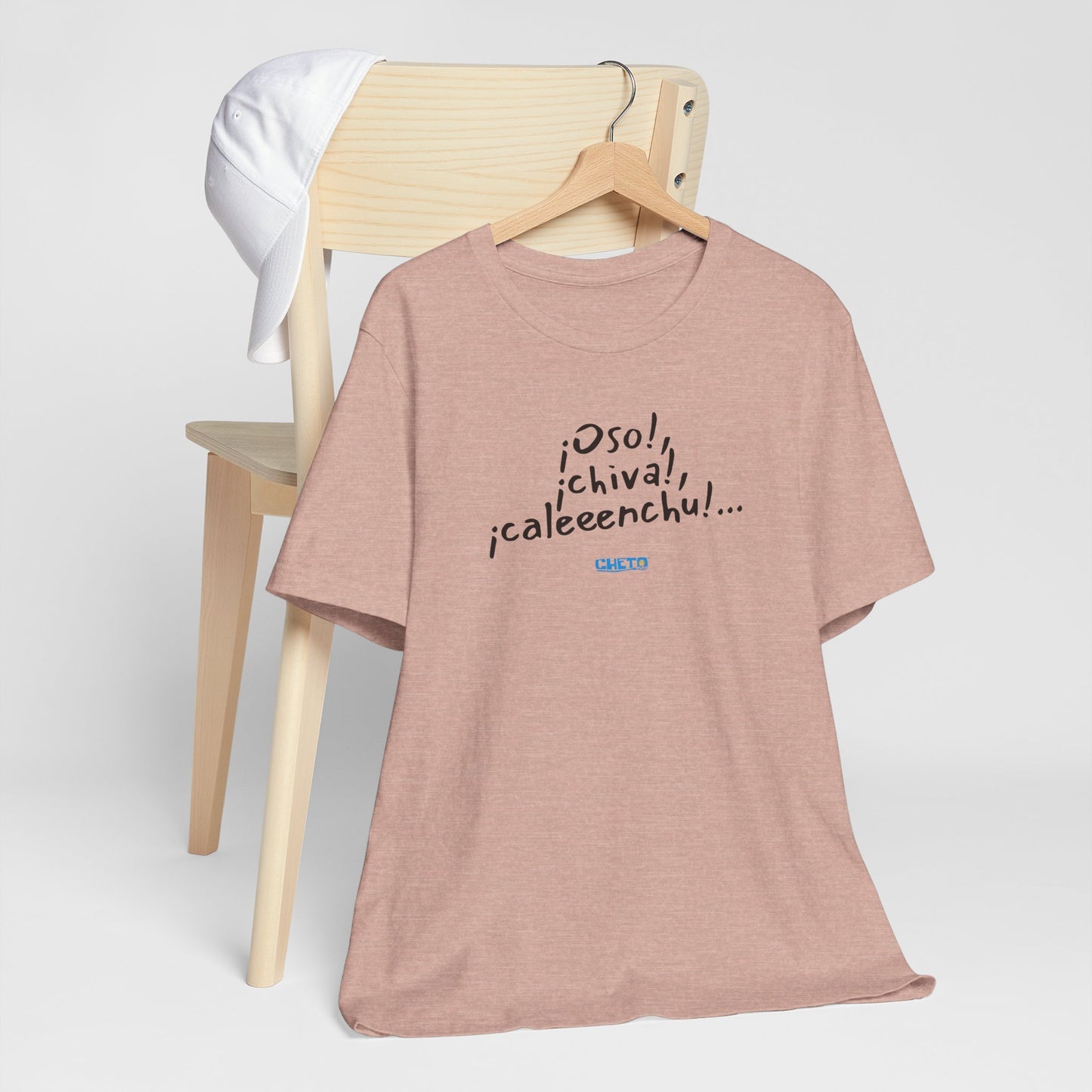 ¡Oso!, ¡chiva!, ¡caleeenchu! - Unisex Jersey Tee