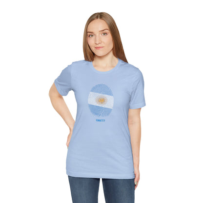 Huella digital (Argentina)-Fingerprint (Argentina) / Unisex Jersey Tee