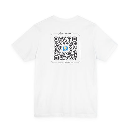 * ¡Che boludo! (con código QR en espalda/with QR code on back) - Unisex Jersey Tee