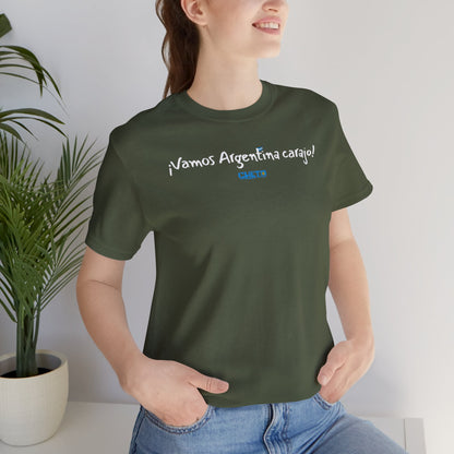 ¡Vamos Argentina carajo! - Unisex Jersey Tee