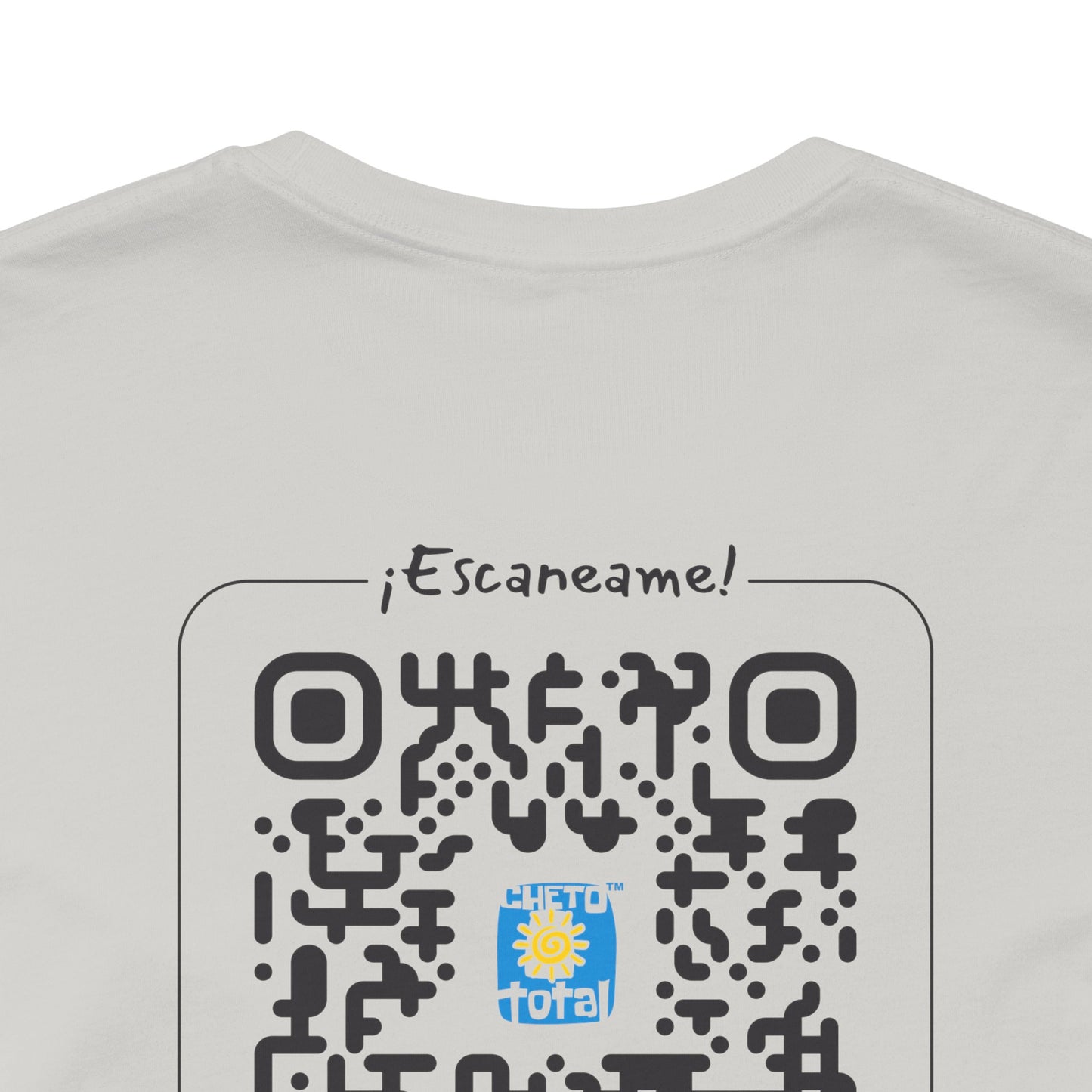 * ¡Che boludo! (con código QR en espalda/with QR code on back) - Unisex Jersey Tee